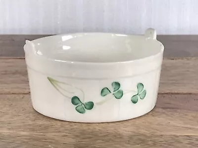 Buy Vintage Belleek Porcelain Small Handled Bucket Pail Tub 6th Green 1965-1980 • 9.50£