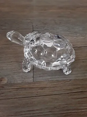 Buy  Vintage Tortoise Turtle Cristal D'ARQUES Crystal Glass Ornament  • 20£