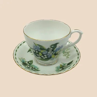 Buy Royal Albert May Saucer Lily Of The Valley Mismatched Duchess Teacup Vintage Eng • 31.35£
