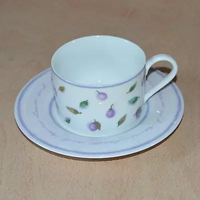Buy Berries And Leaves Cup And Saucer 200ml Marks And Spencer • 6.40£