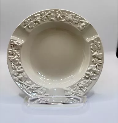 Buy Wedgwood Cream Ashtray Embossed Queensware Blue Ware Ashtrays White Vintage • 8.68£