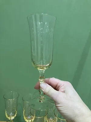 Buy Elegant Orrefors Champagne Glasses X  7 By  Simon Gate • 150£