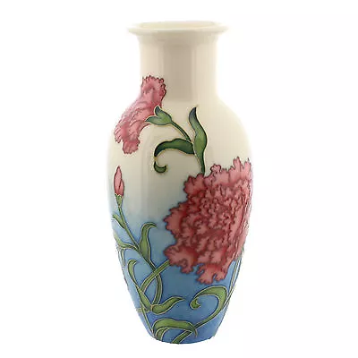 Buy Red / Pink Carnation Flower Design Vase,old Tupton Ware.new +box.crazy Clearance • 24.99£