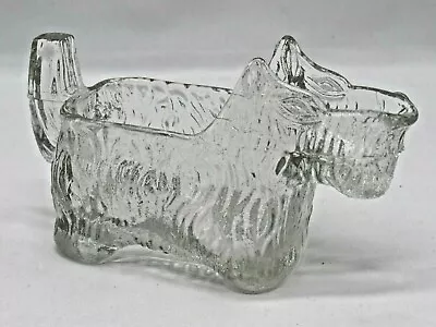 Buy Art Deco 1930s Glass Scottish Terrier Scotty Dog Creamer Candy Nut Dish Vintage • 9.45£