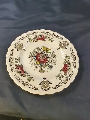 Buy 1 Myotts Bouquet Made In Staffordshire England Bread & Butter Plate Crazing • 4.74£