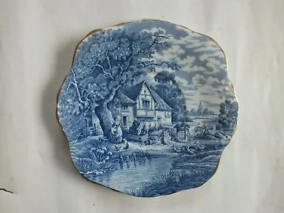 Buy H M Sutherland Rural Scenes Rare Vintage Bone China Plate 22cm. • 0.95£