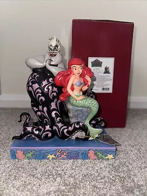 Buy Disney Traditions The Little Mermaid Ursula Wicked And Wishful Figurine 6010094 • 10.57£