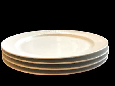Buy Mid Century THOMAS GERMANY White Porcelain Dinnerware Plates Set Of 4  10  • 36.99£