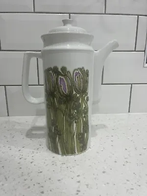 Buy Unique Arthur Wood Pottery Coffee Pot From The 70s Features An Abstract Purple • 15£