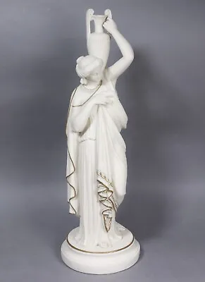 Buy Antique Victorian Decorated Parian Ware Figure, A Classical Female Water Carrier • 195£