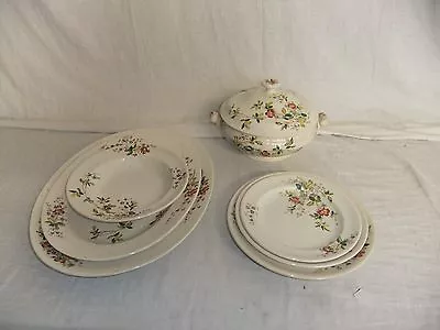 Buy C4 Pottery Copeland Spode - Thelma - Vintage Floral Tableware Plates - 5C3B • 5.99£