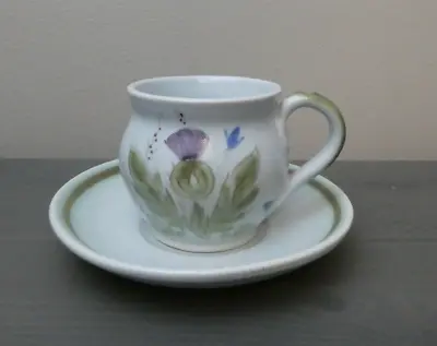 Buy Buchan Portobello Stoneware Thistleware Scotland Tea Cup/Mug & Saucer Plate 288 • 14.18£