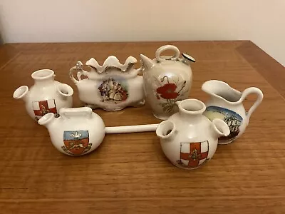 Buy Lot Of Six Crested China  • 2£