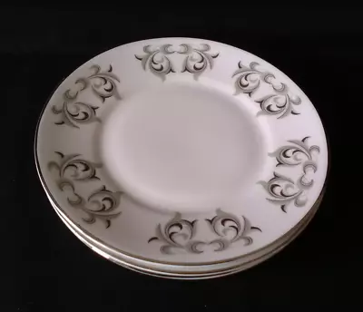 Buy 4 Royal Adderley'Adelphi' Tea/Side Plates | Fine Bone China | Mid Century Modern • 15£