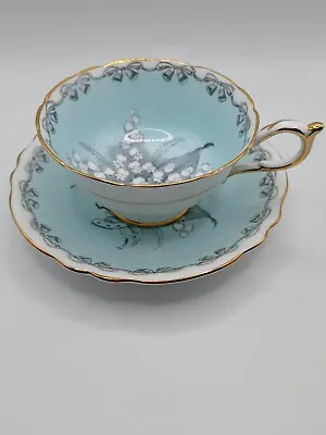 Buy Vintage Double Warrant Paragon Lily Of The Valley Teacup And Saucer To The Bride • 24.99£