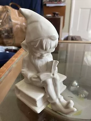 Buy Goebel Gnome Bookend White Glazed Version Rare Early 1950s Porcelain 1 • 10£
