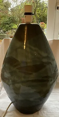 Buy Vintage Mid Century Table Lamp Ceramic Fat Lava Tremaen Studio Pottery Green • 99£