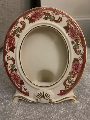 Buy Masons Ironstone Red Mandalay Pattern Oval Picture Frame Hand Painted • 57£