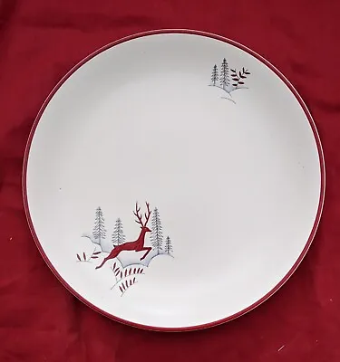 Buy Crown Devon Fielding's - Stockholm 'Leaping Deer' Pattern - Dinner Plate • 5.99£