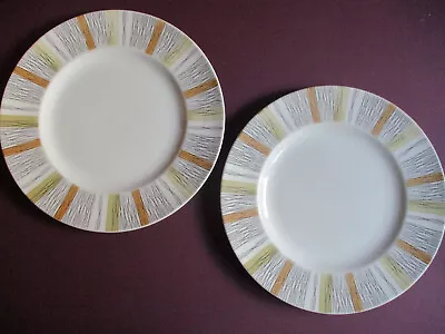 Buy Midwinter Sienna Crockery Vintage 1970 Large Plates X2 • 4.95£
