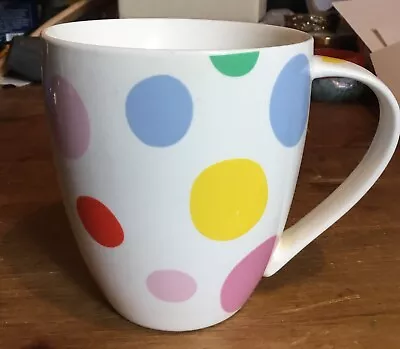 Buy Cath Kidston Queen's Multicoloured Polka Dot Large Fine China Mug • 5£