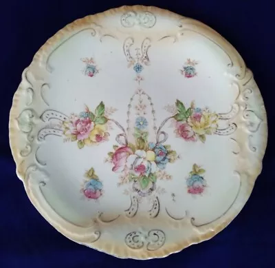Buy Beautiful Antique Crown Devon Fieldings Wye Highly Decorated Plate • 38£