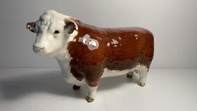 Buy Beswick Hereford Bull Champion Of Champions Figurine First Version 1363A Perfect • 80£