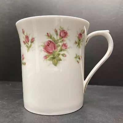 Buy Vintage Queen’s Moss Rose Countryside Series Floral Bone China Mug England  • 19.90£