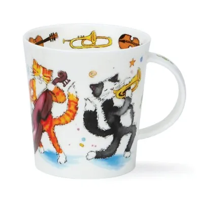Buy Dunoon Groovy Cats Tea Mug Coffee Mug Lomond 0.3l • 25.58£