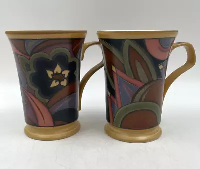 Buy Rumba Dunoon Mug X 2 Pair Jane Brookshaw Stoneware Art Scotland T2914 C3624 • 14.99£