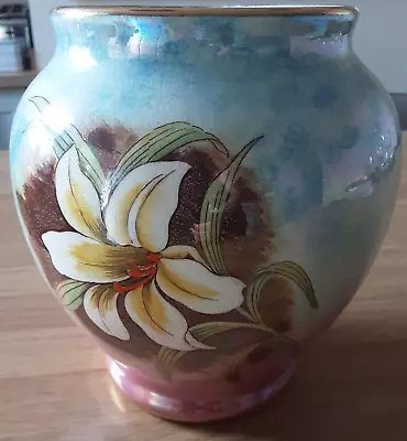 Buy Stunning Royal Winton Grimwades Lustre Large Planter - Lily • 15£
