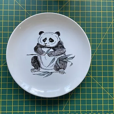 Buy Poole Pottery Panda 18 Cms Plate ~ Fun ~ Decorative ~ Robert Jefferson ‘60’s • 10£