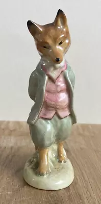 Buy Vintage Beswick, Beatrix Potter, Foxy Whiskered Gentleman Figurine, 12.4cm • 25.60£