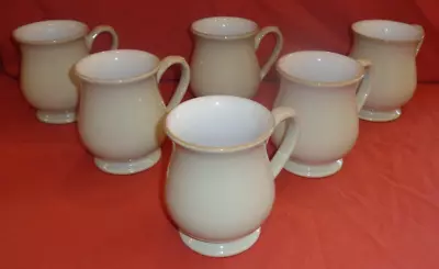 Buy DENBY Stoneware Linen Craftsman  Mug  X 6 • 54.99£