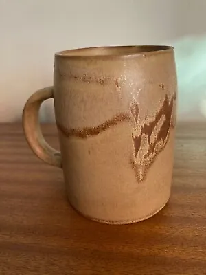 Buy Hand Made Vintage Studio Pottery Ceramic Mug. Great Condition. Large. 70's. • 9.50£
