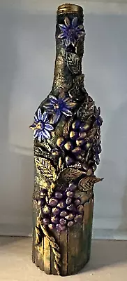 Buy Decorative Flowery  Glass Bottle • 19.99£