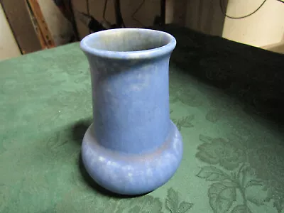 Buy Antique 1931 Ruskin England Little Blue Pottery Vase • 59.82£