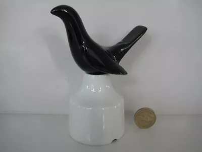Buy Old Royal Worcester Pottery 2 Piece Black Bird English Pie Funnel Vent Baking • 24.99£