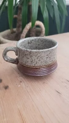 Buy Vintage Purbeck Pottery 'Portland'  Tea Cup 5cm X 6.5 Cm • 8.99£
