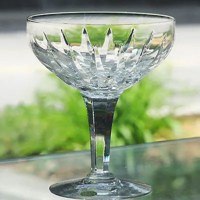 Buy CLARIDGE SAUCER CHAMPAGNE SMALL 4.75  Tall STUART CRYSTAL NEW NEVER USED • 75.86£