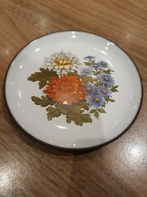Buy Hornsea Pottery Lancaster Vitramic Small Plate Pin Dish Saucer Flower Floral • 3£
