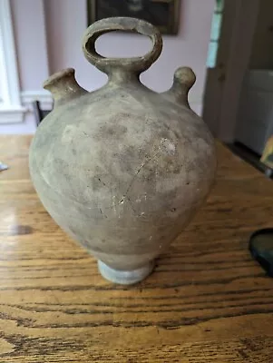 Buy Early Pottery Jug (?) Signed • 81.64£