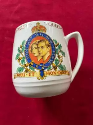 Buy 1937 King George VI Coronation Souvenir Mug British Pottery Manufacturers Federa • 1.98£