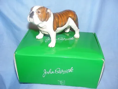 Buy John Beswick Bulldog Brindle Dog JBD82Bri Figurine Ornament Present Gift • 29.95£
