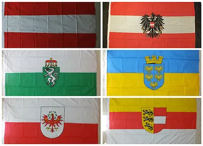 Buy Austria Flag 5x3 Osterreich Imperial Eagle Wien WW1 Heraldic State Bundesland • 4.99£