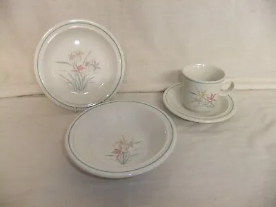 Buy BHS - Orchids - Vintage Floral Tableware, Dishwasher Safe - 7F3B • 4£
