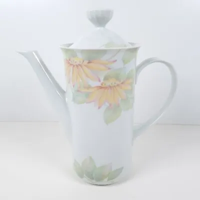 Buy Denby Rhapsody Coffee Pot Pastel Collection 5 Cups Vintage Made In Portugal • 14.11£