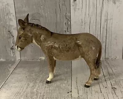 Buy Beswick Donkey Gloss Vintage Brown And Cream Excellent Condition • 14.99£