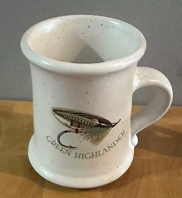Buy 1985 Anglers Expressions Green Highlander Stoneware Mug • 15£