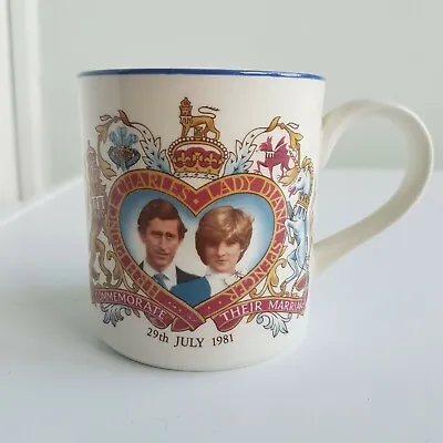 Buy Midwinter Fine Tableware Commemorate Prince Charles Lady Diana Mug Cup • 10£